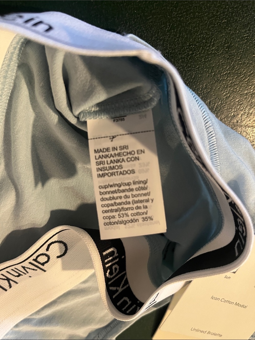 Calvin Klein Racerback Bralette - Picture 6 of 7